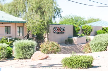 Self storage building exterior in Apache Junction