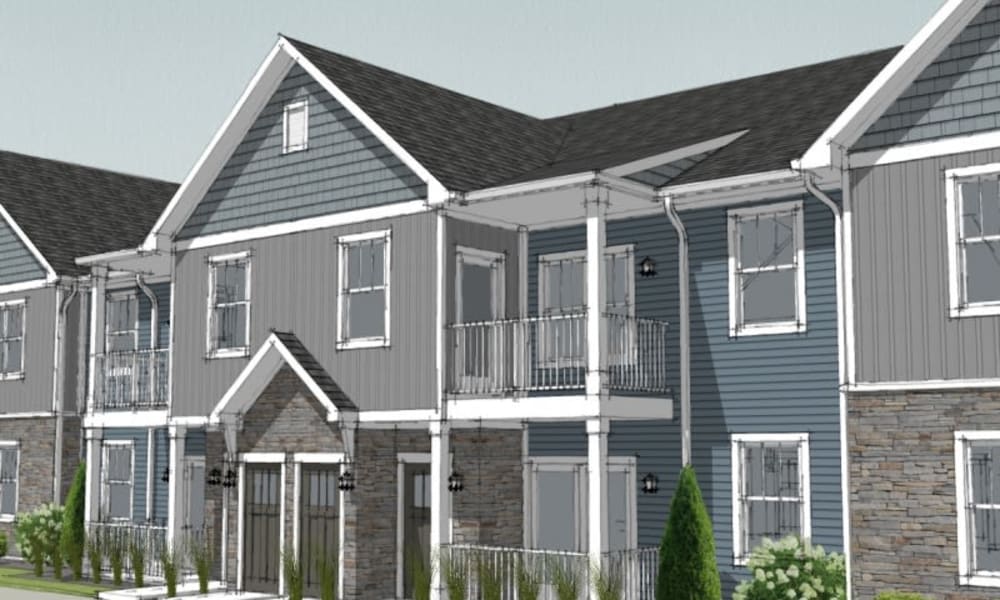 Rendering of apartments at Alexander Pointe Apartments in Maineville, Ohio
