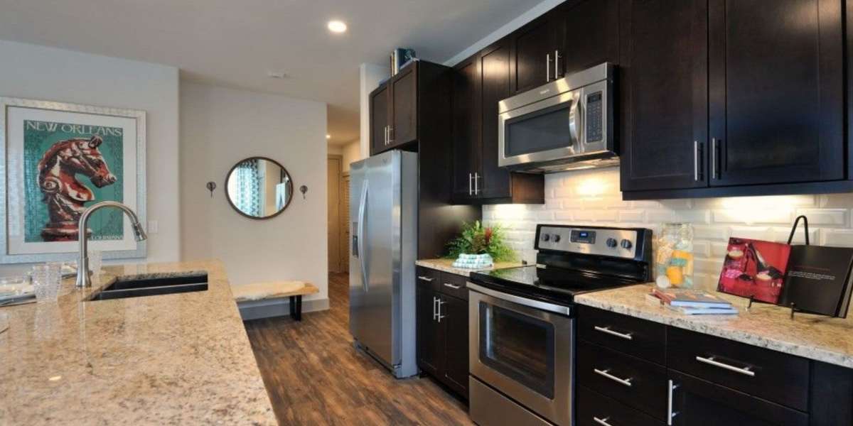 Kitchen at Harmony Park in Spring, Texas