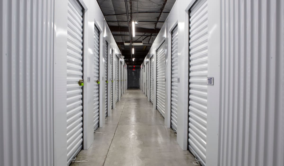 Interior units at Midgard Self Storage in Columbia, SC