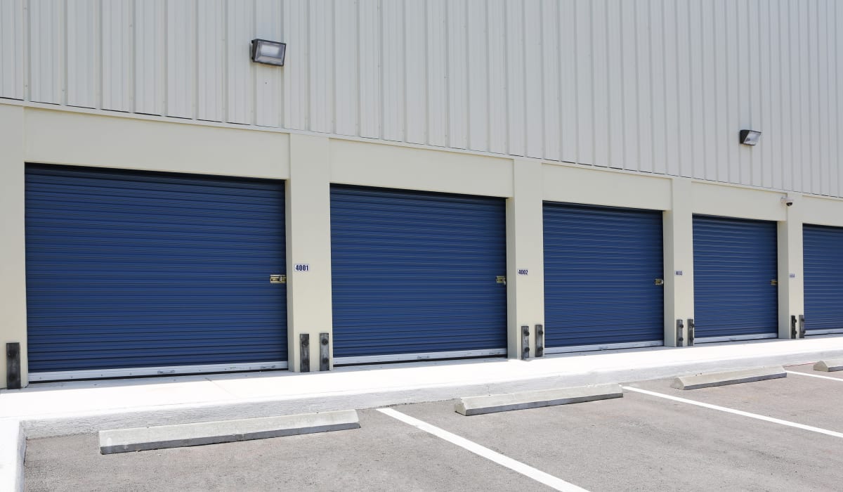 Exterior units at Midgard Self Storage in Key West, FL