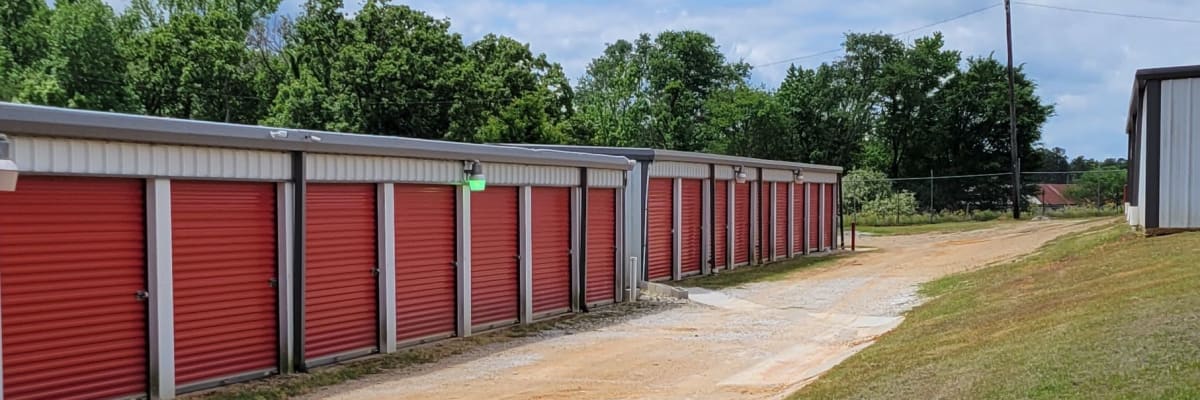 Unit sizes and prices at KO Storage in Gilmer, Texas