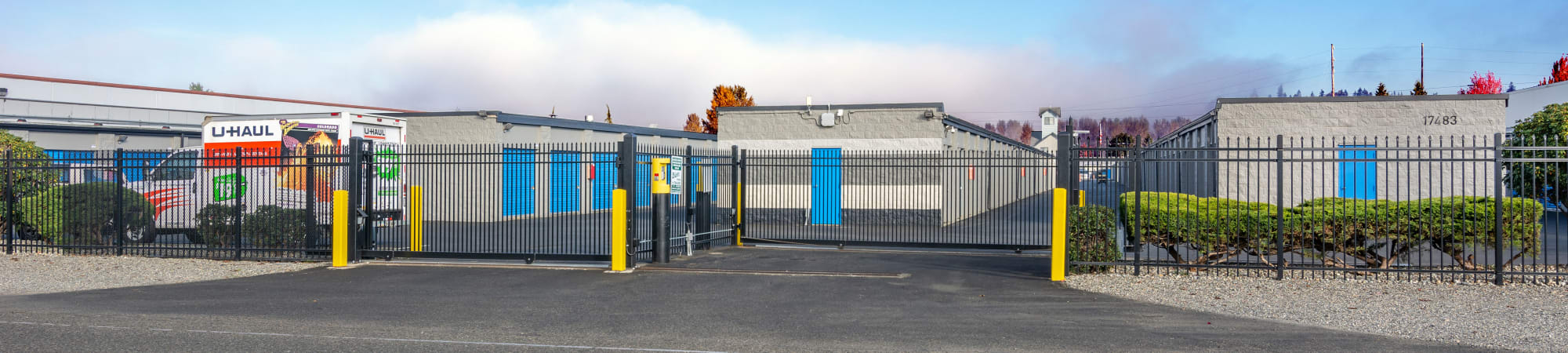 Moving truck available at Glacier West Self Storage in Monroe, Washington