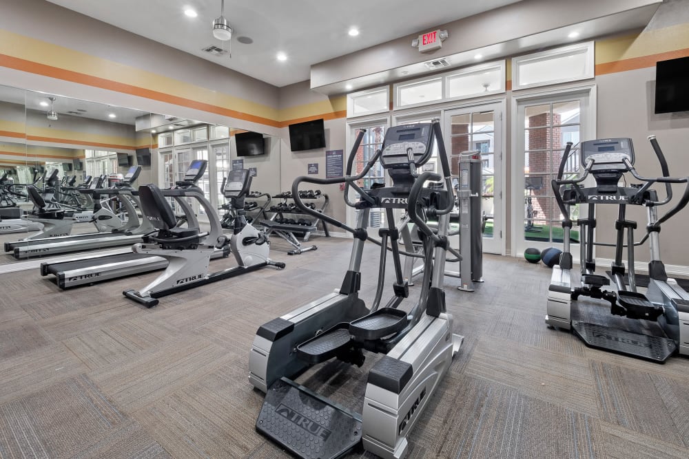 Inside the fitness center at Citi on Camelback in Phoenix, Arizona