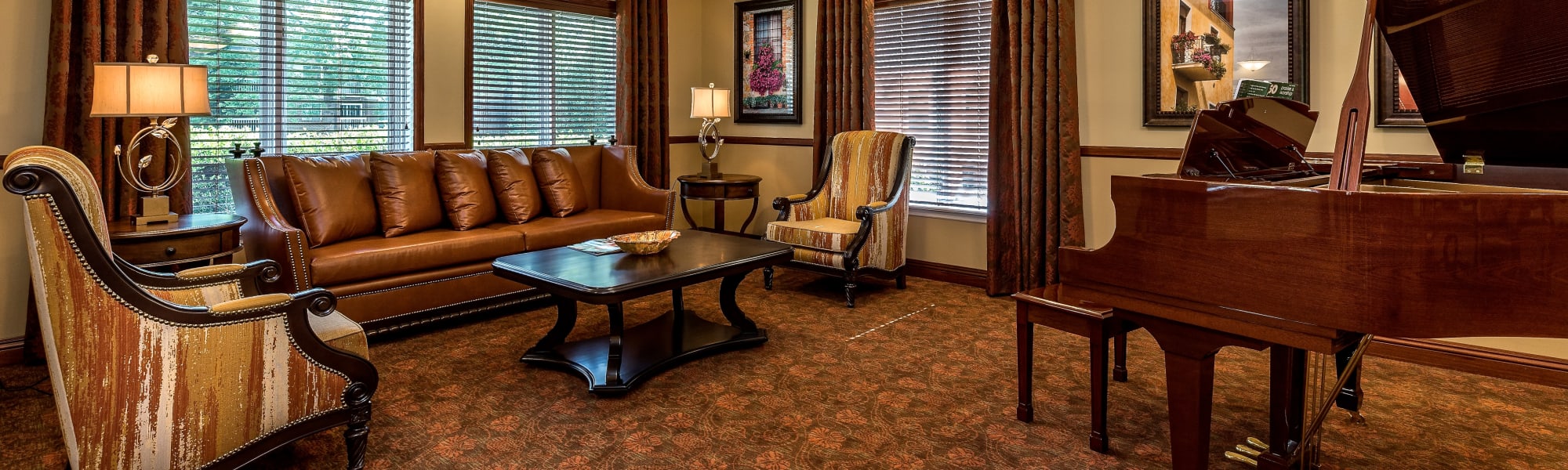Gallery at Pacifica Senior Living Skylyn in Spartanburg, South Carolina.