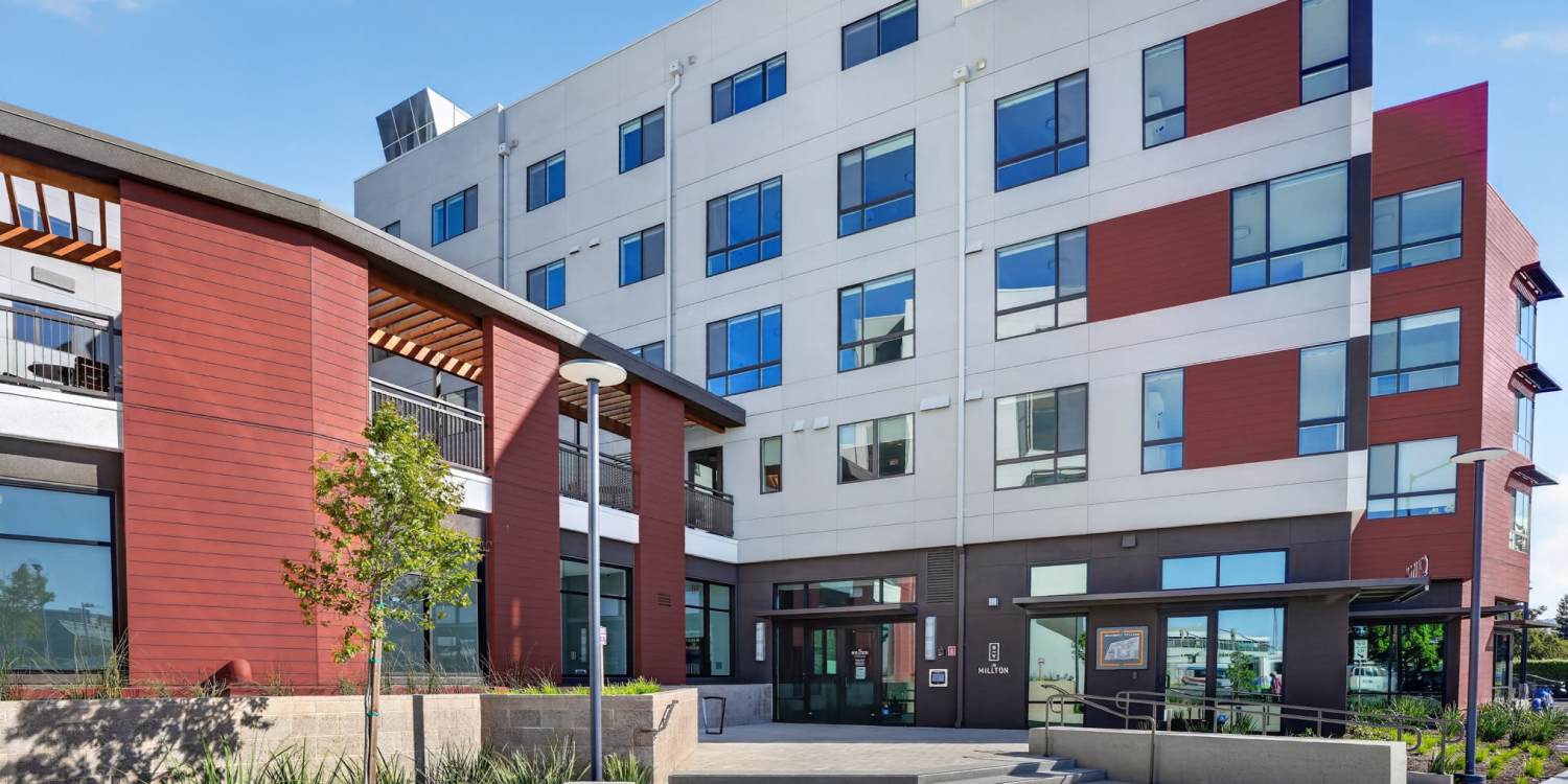 The Millton apartments in Redwood City, California