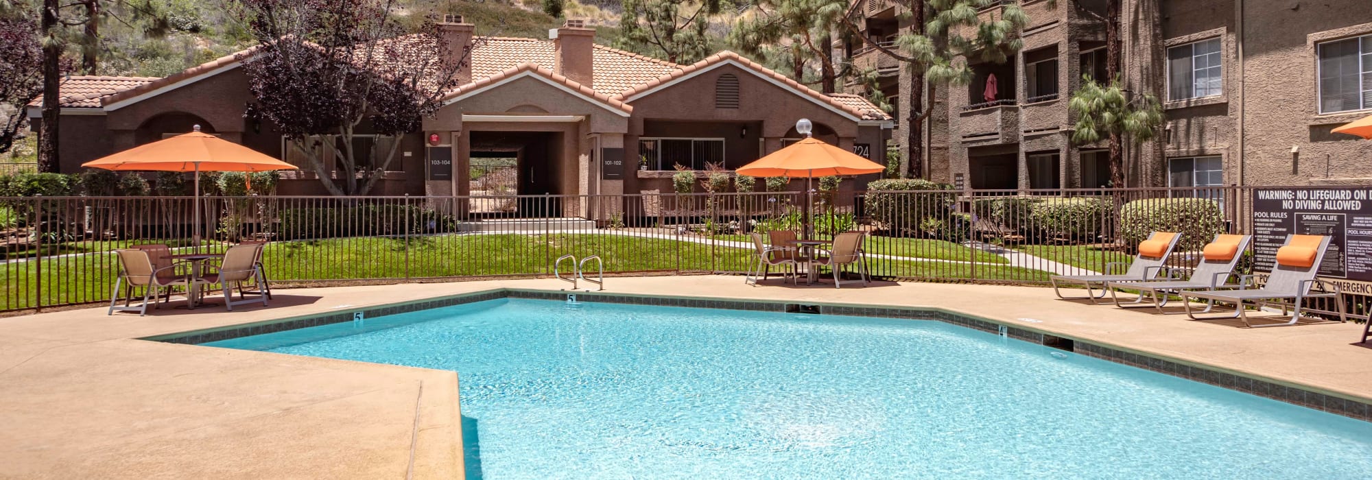 Pet friendly living at Sierra Del Oro Apartments in Corona, California