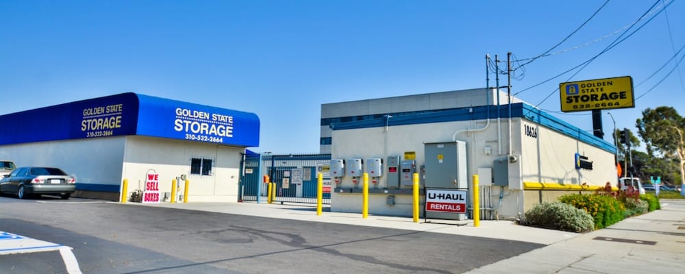 Exterior of Golden State Storage - Gardena in Gardena, California