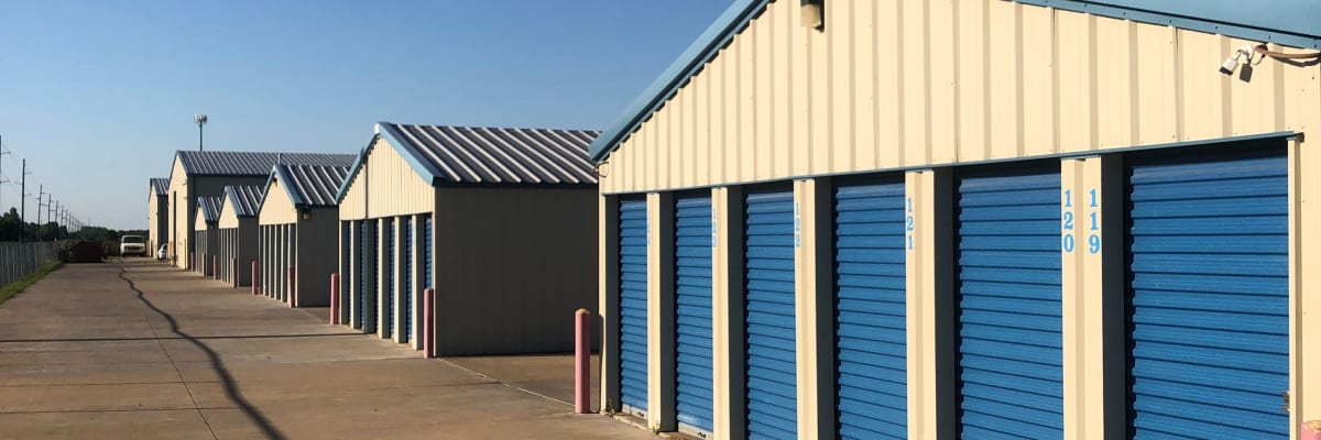 Unit size guide from KO Storage in Salina, Kansas