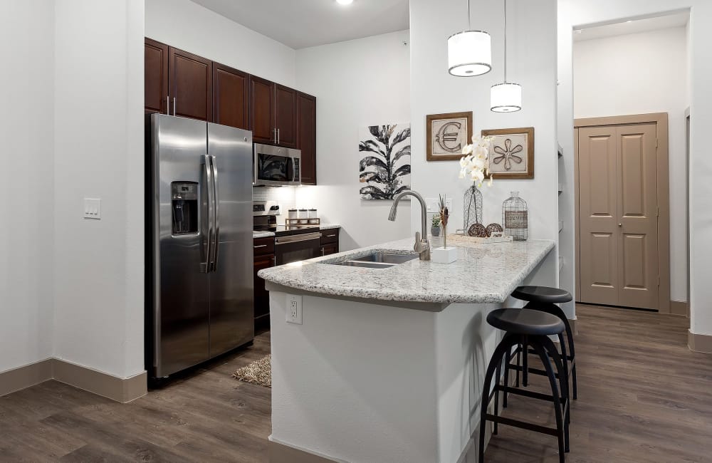 Kitchen model at Villas at the Rim
