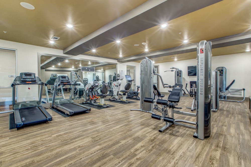 Resident fitness center at Reserve at Round Rock in Round Rock, Texas