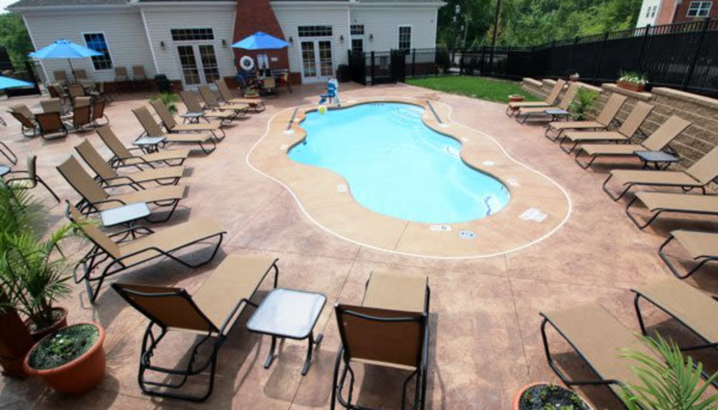 Elegant pool at Torrente Apartment Homes in Upper St Clair, Pennsylvania