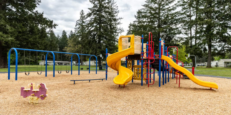 Playground near Madigan in Joint Base Lewis McChord, Washington