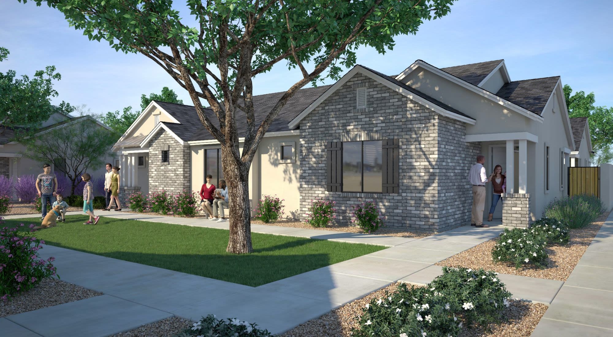 Floor plans at EVR Porter in Maricopa, Arizona