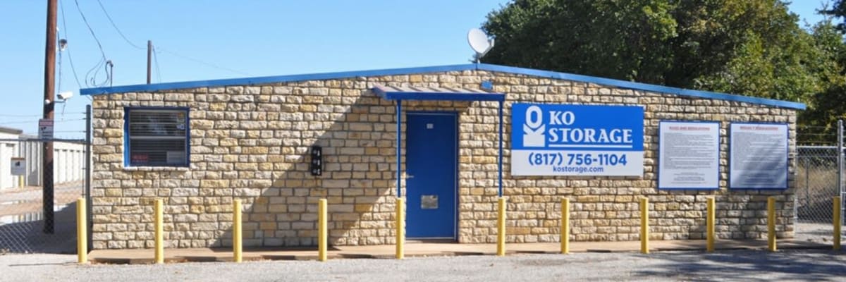 Unit size guide from KO Storage in Granby, Missouri