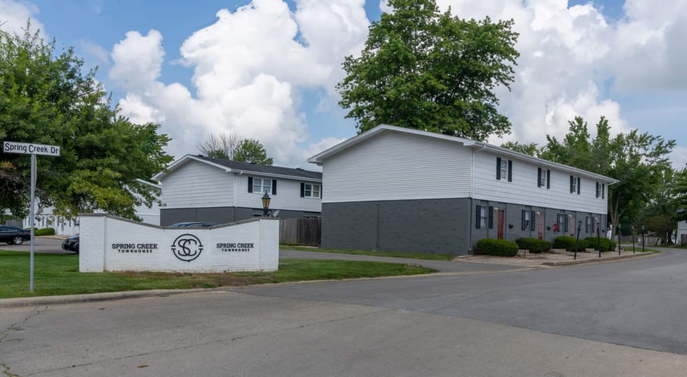 Onsite Management at Spring Creek Townhomes in Springfield, Illinois
