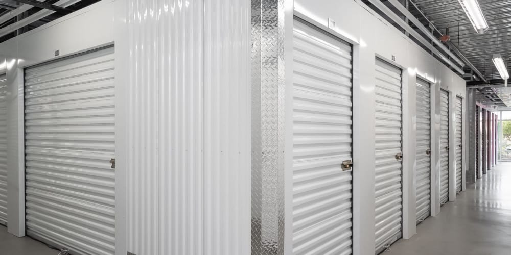 Indoor climate controlled units at StorQuest Express - Self Service Storage in Sacramento, California
