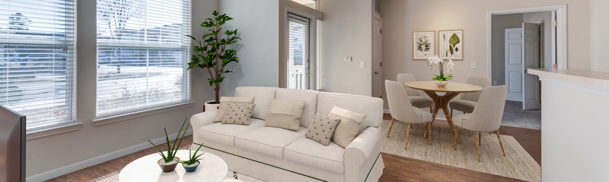 Floor plans at Ingleside Apartments in North Charleston, South Carolina