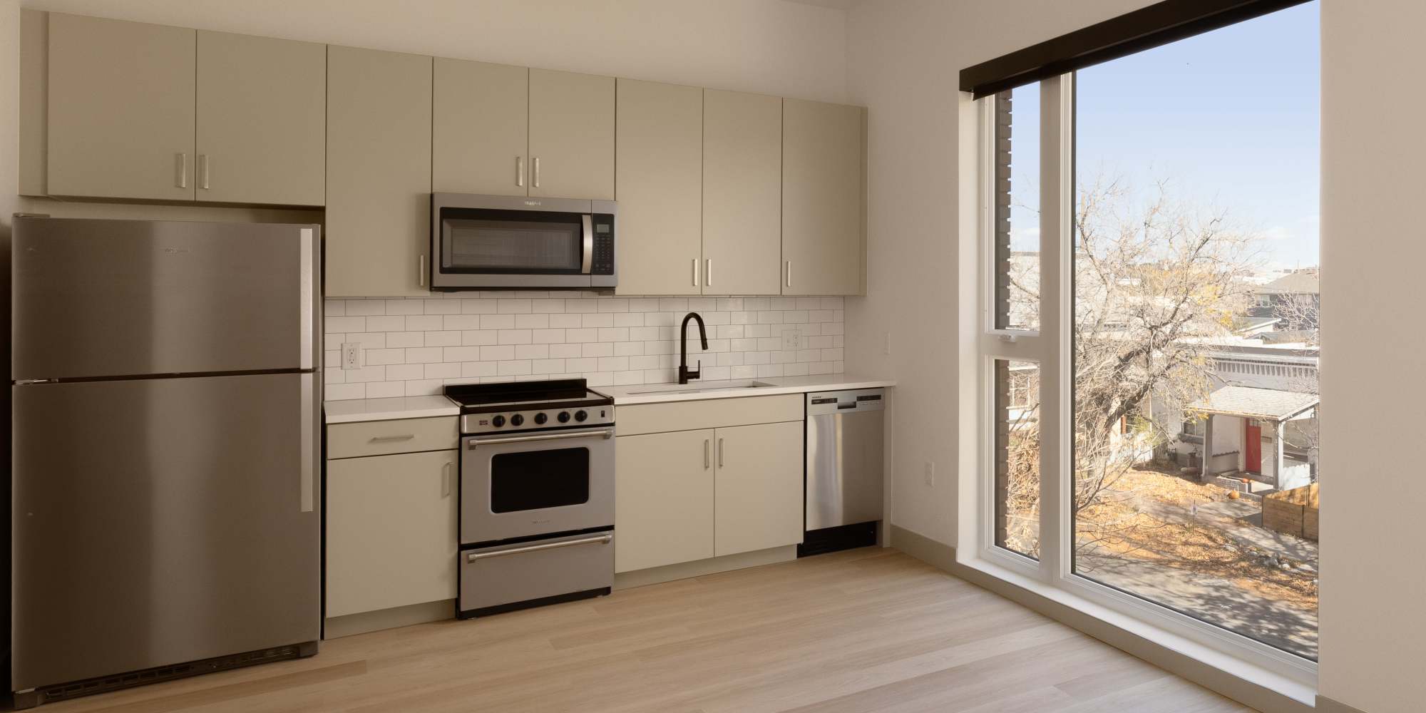 Accent LoHi apartments with modern-style interior in Denver, Colorado