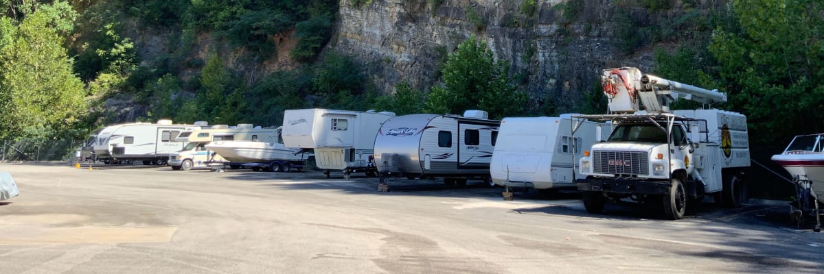 Boat and auto storage at KO Storage in Powell, Tennessee