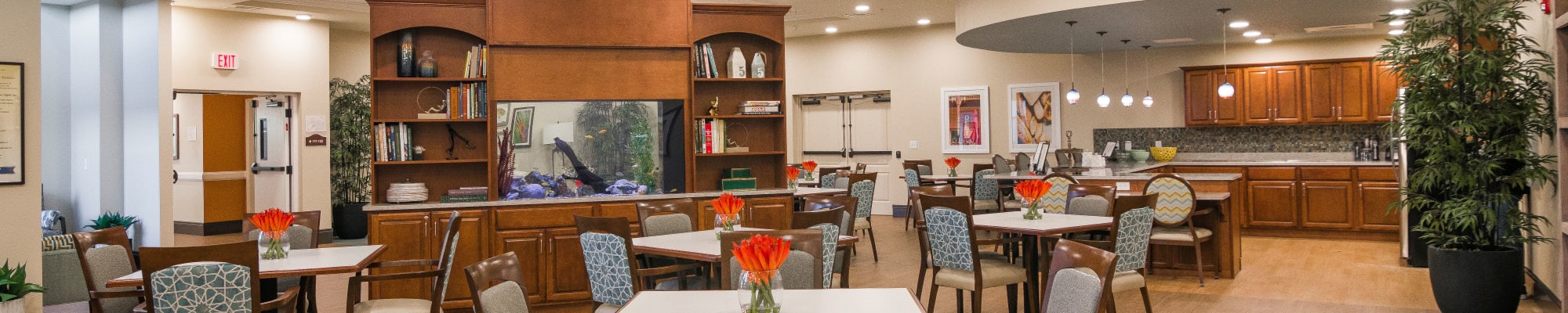 Dining at CERTUS Premier Memory Care Living in Orange City, Florida.
