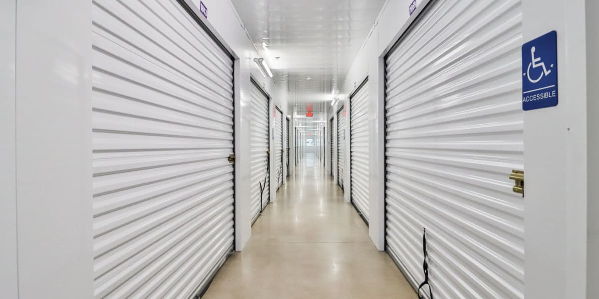 Climate-controlled units at Key Storage in San Antonio, Texas