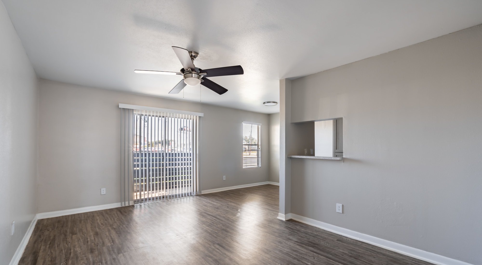 Apartments with Spacious Living Room at Silvermine in Victoria, Texas