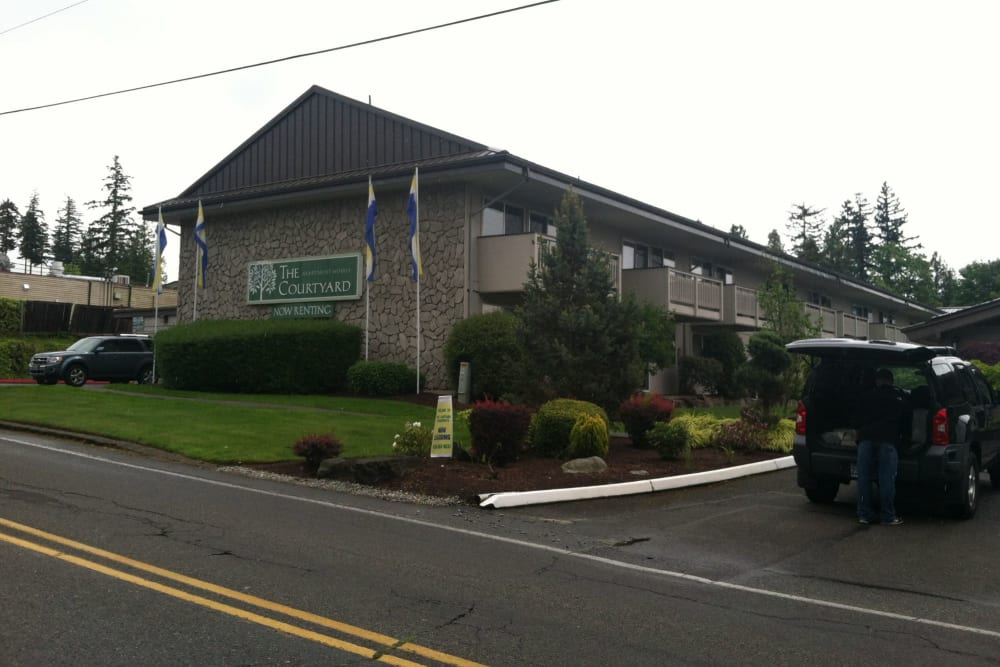 Rendering of The Courtyard Apartment Homes in Mukilteo, Washington