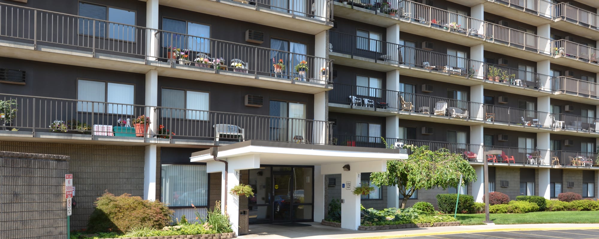 Apartments at Buckeye Towers in New Boston, Ohio