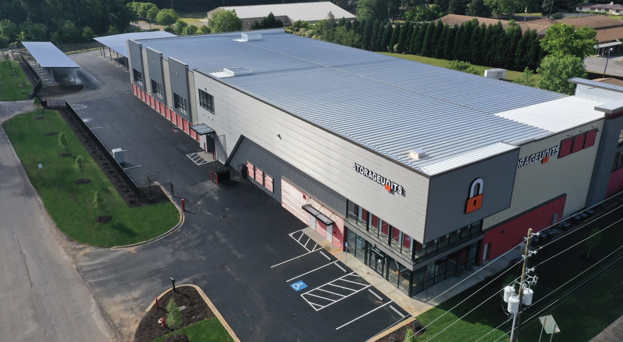 Features at Storage Units in Aiken, South Carolina