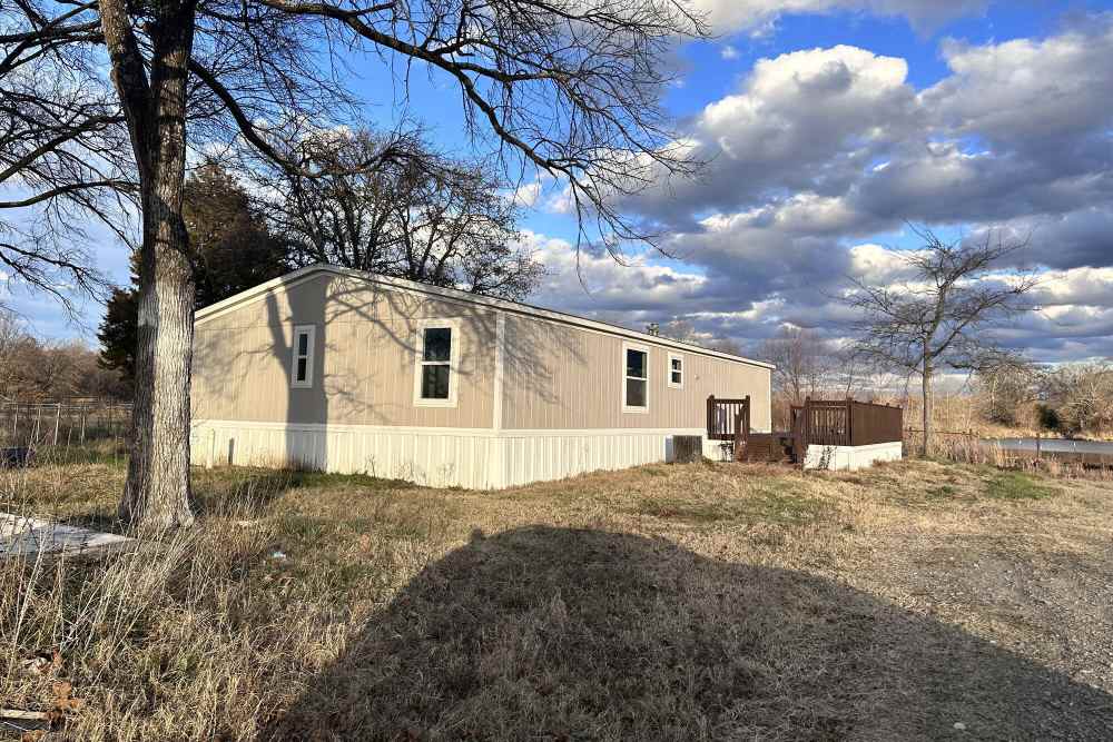 Garage available at Canadian River Rental Homes in Okemah, Oklahoma
