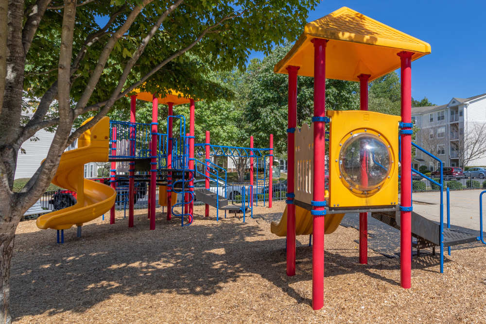 Community playground at Corrigan Square Apartments in Gaithersburg, Maryland