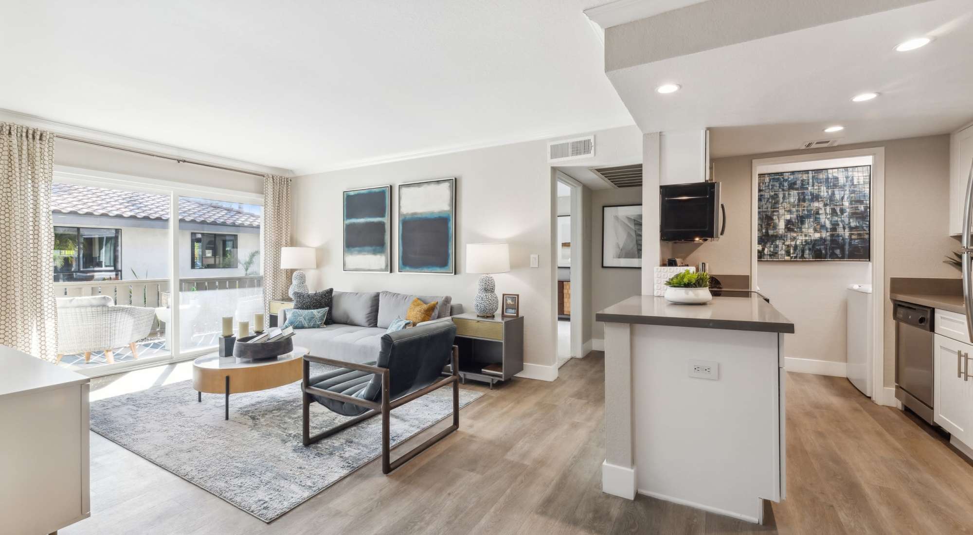 Apartment interior at Sofi at Wood Ranch in Simi Valley, California