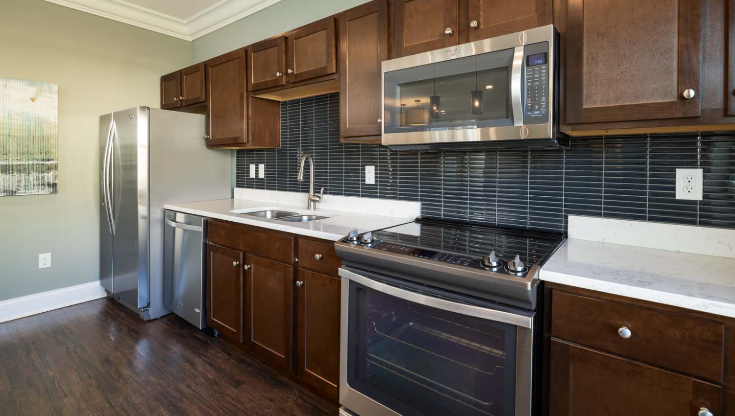 Kitchen at University Commons in Williston, North Dakota