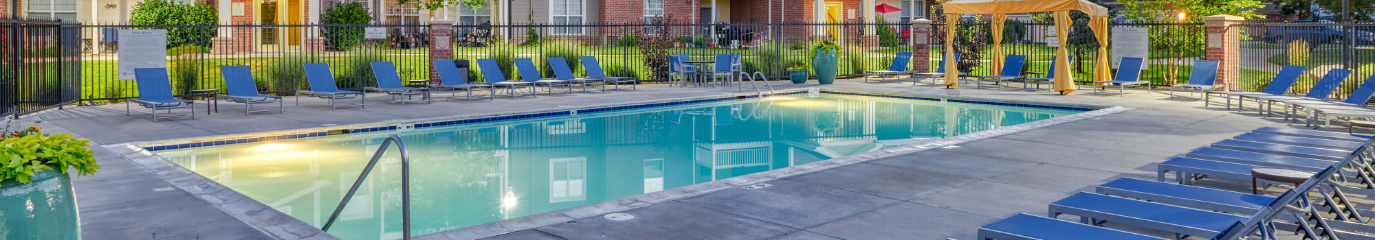 Swimming pool at Bear Valley Park in Denver, Colorado