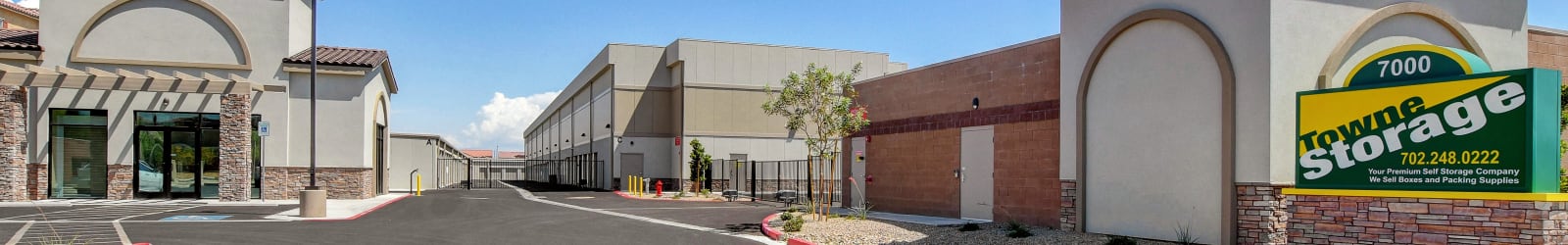 Unit sizes and prices at Towne Storage - Cactus in Las Vegas, Nevada