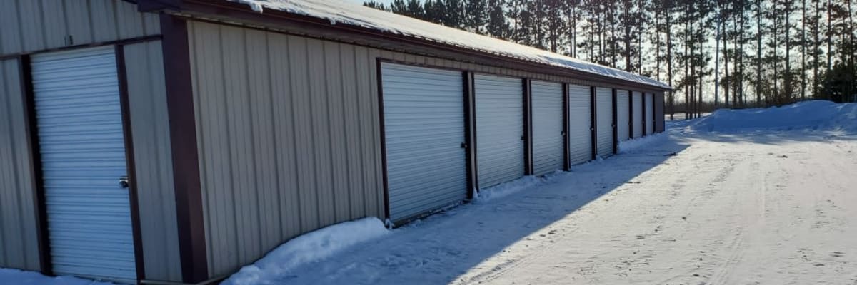 RV, boat, and auto atorage at KO Storage of Cass County in Pillager, Minnesota