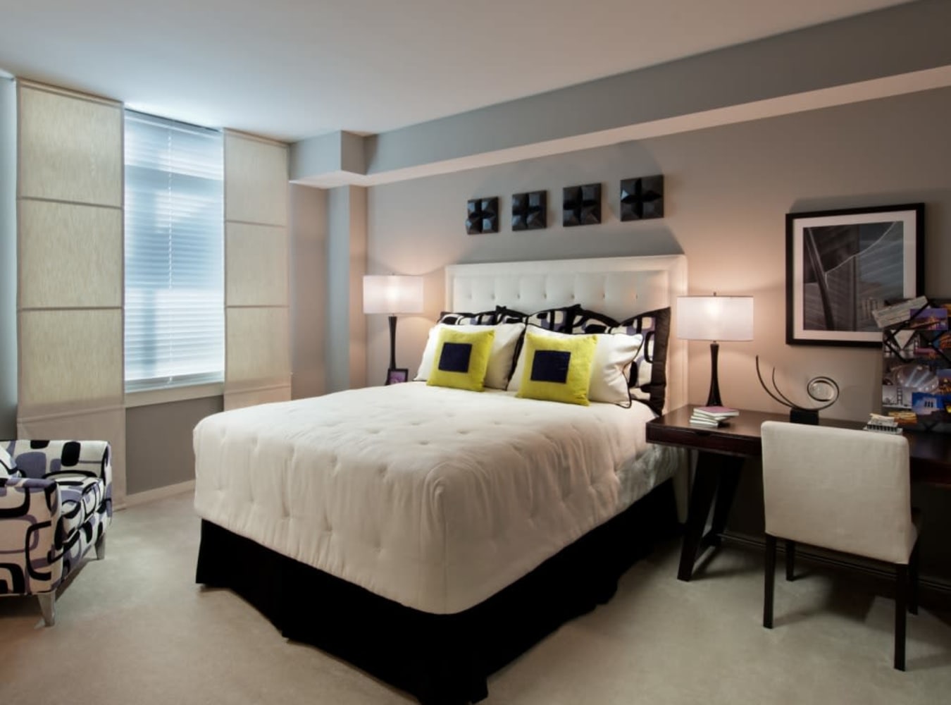 Bedroom at Solaire 1150 Ripley in Silver Spring, Maryland