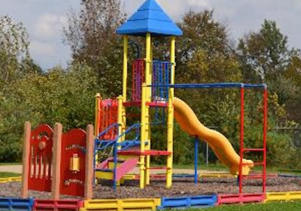 Playground area at Vienna Woods in Canton, Ohio 