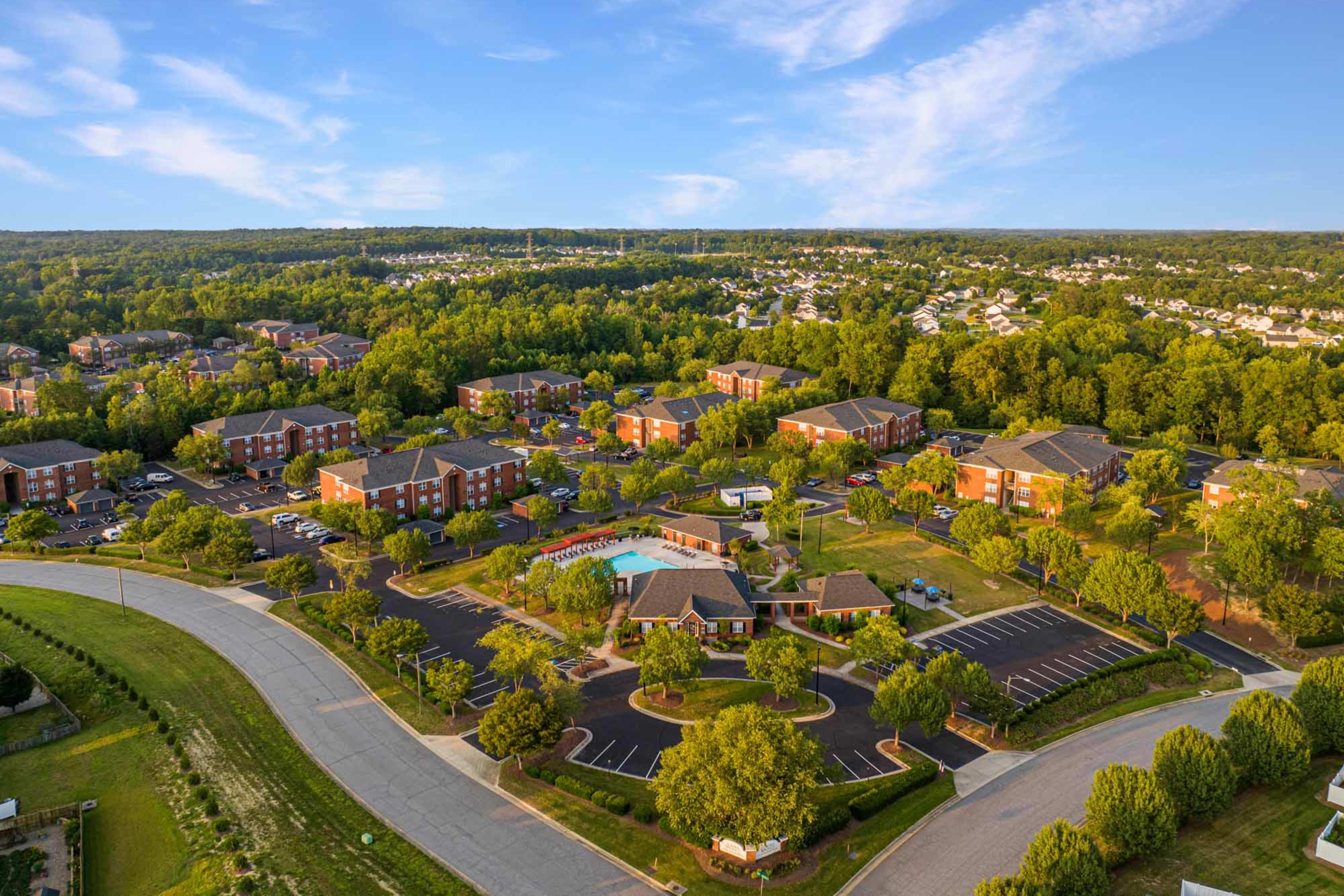 Overlooking Laurel Springs in High Point, North Carolina