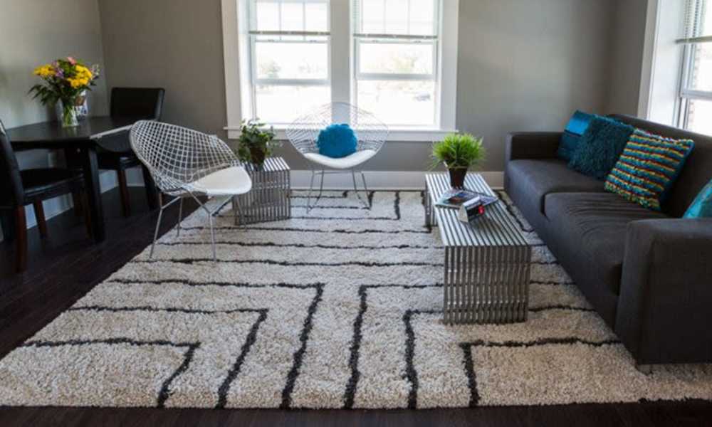 Living room at PK Companies in Okemos, Michigan