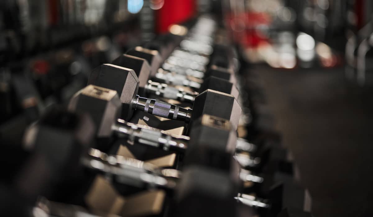 Fitness center at Oakmont Greene II in Mount Hope, West Virginia