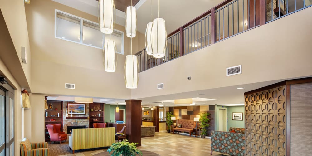 Lobby at Anthology of Grayslake in Grayslake, Illinois