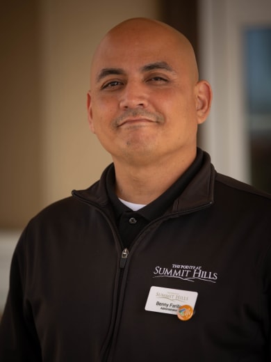 Benny Farillas of The Pointe at Summit Hills in Bakersfield, California
