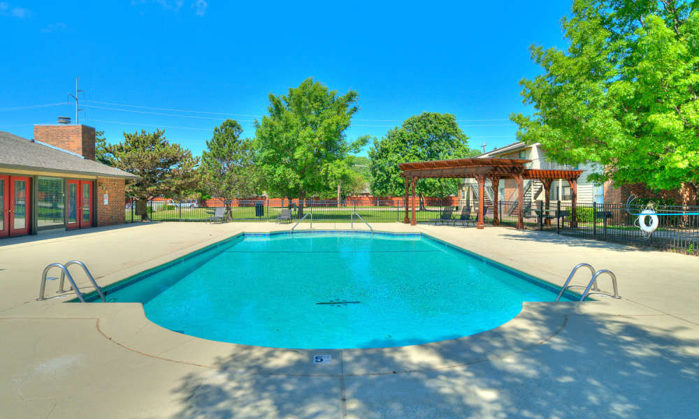 Swimming pool at Savannah Ridge in Norman, Oklahoma