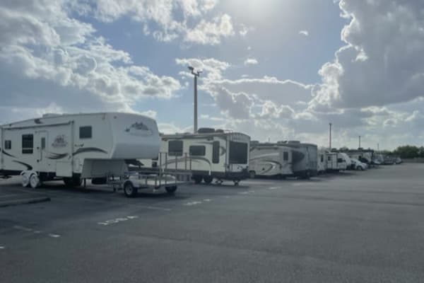 Outdoor RV storage at BlueGate Boat & RV - Sanford in Sanford, Florida