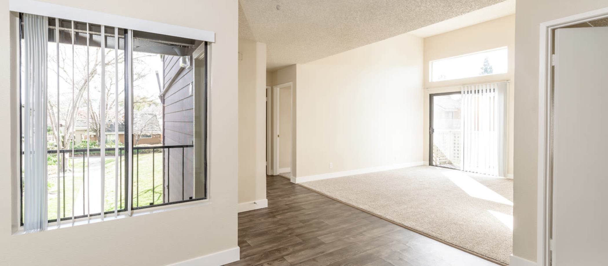 Unfurnished room at Crossbrook Apartments in Rohnert Park, California