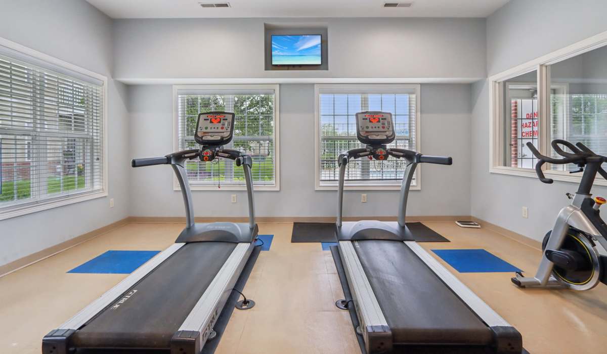 Treadmills at Bluestone in Greenfield,Indiana