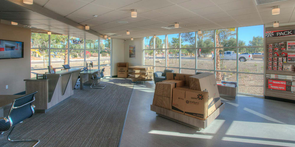 Packing supplies available at StorQuest Self Storage in Surprise, Arizona