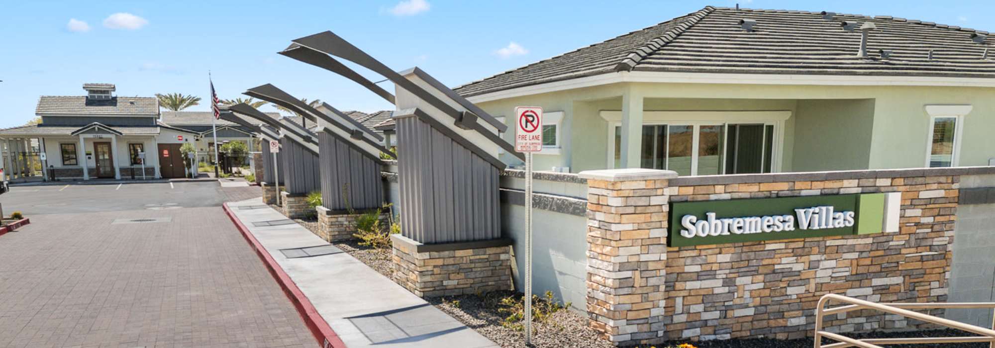 One bedroom interior at Sobremesa Villas in Surprise, Arizona